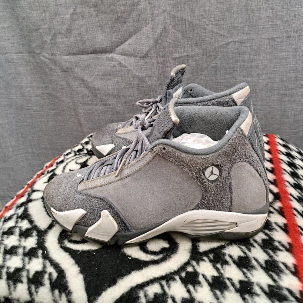 %Size 8.5 Nike Air Jordan 14 Retro Flint Grey Mens FJ3460-012 AJ16